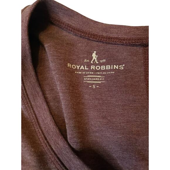 Royal Robbins Metro Melange Shift Dress Purple Knit Small Travel Water Repellent - Picture 4 of 6